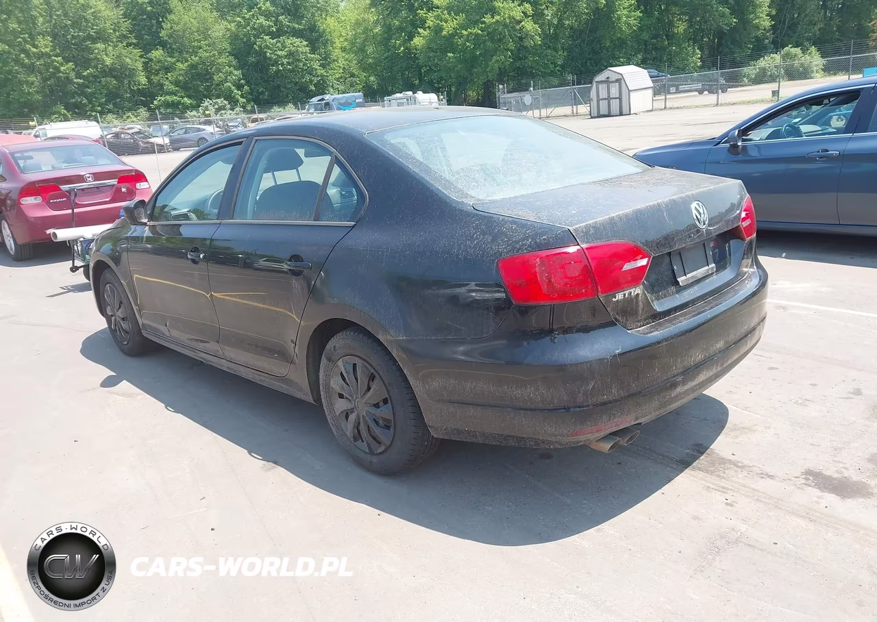 2013 Volkswagen Jetta 2.0L S VIN:3VW2K7AJ7DM390789 - 3