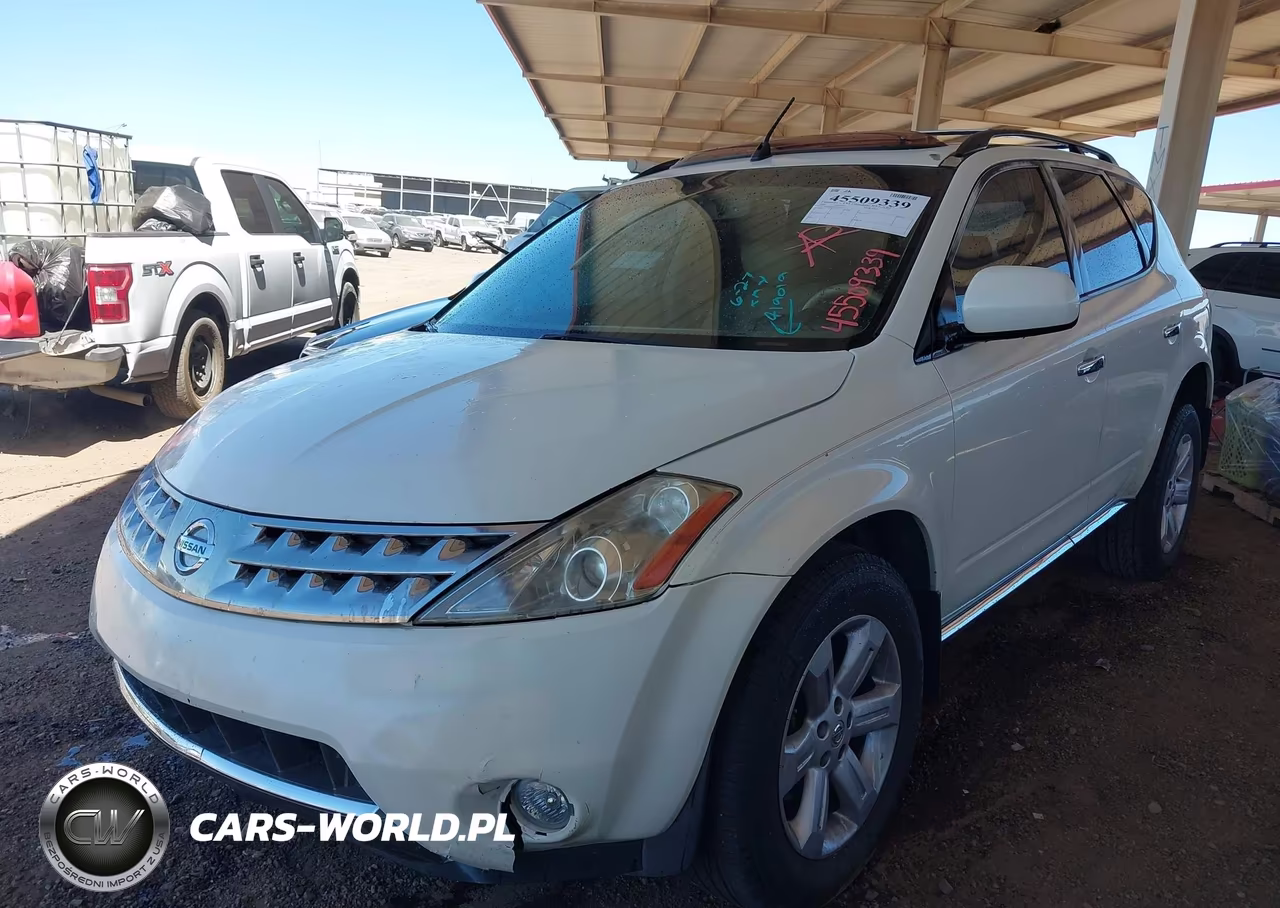 2006 Nissan Murano Sl VIN:JN8AZ08T66W419019 - 2