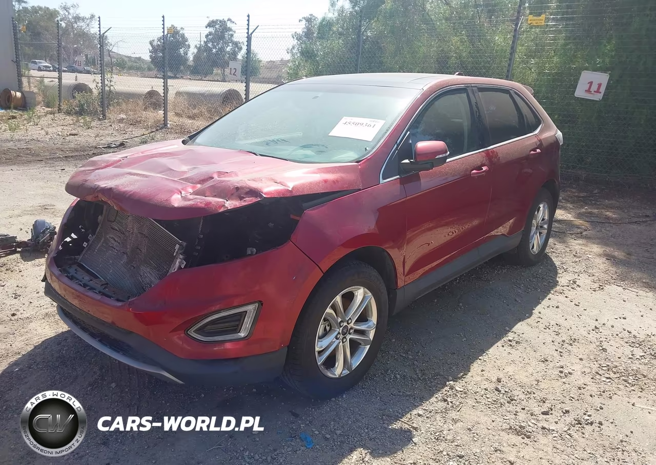 2017 Ford Edge Sel VIN:2FMPK3J99HBC31752 - 2