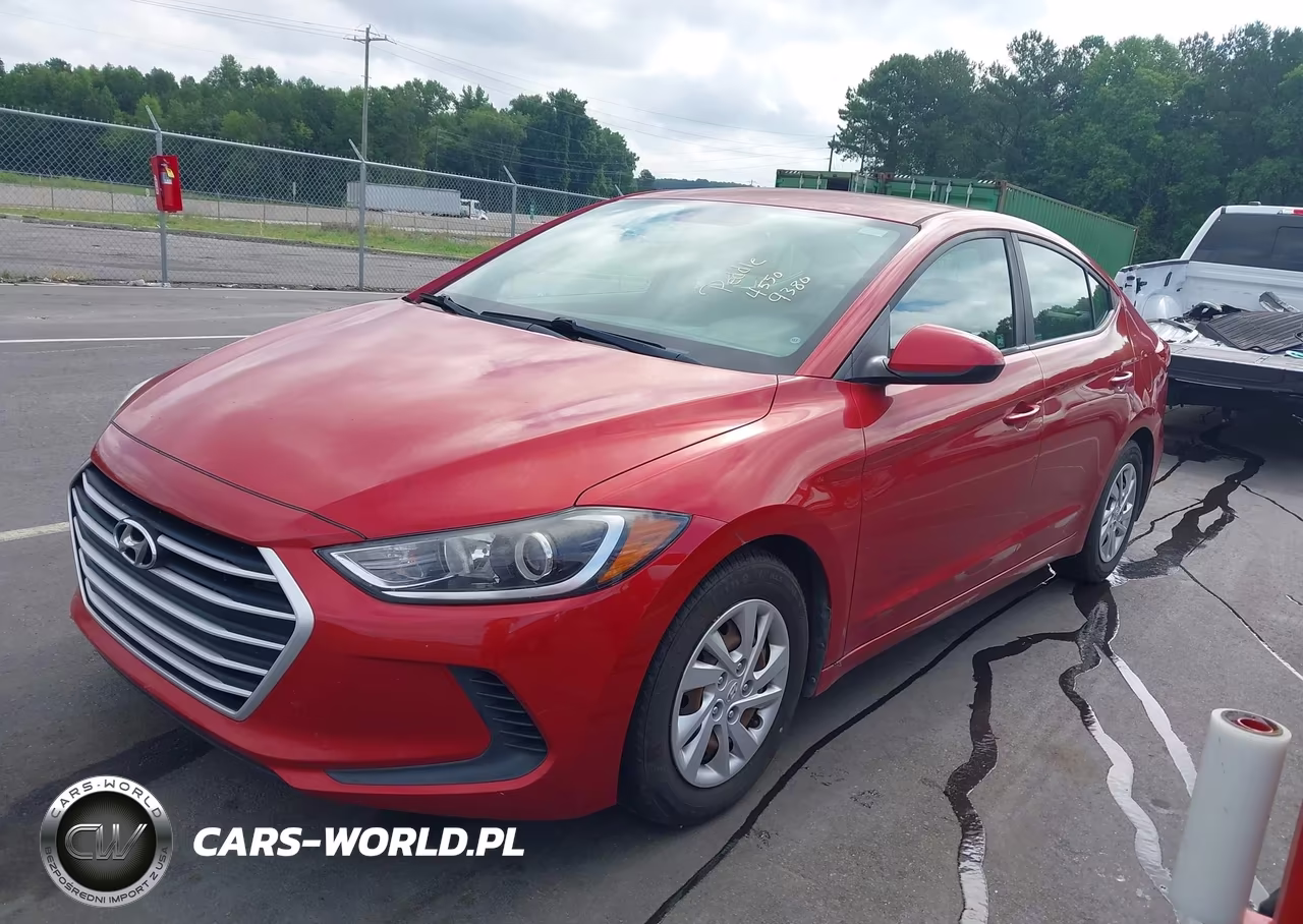 2018 Hyundai Elantra Se VIN:5NPD74LF7JH349567 - 2