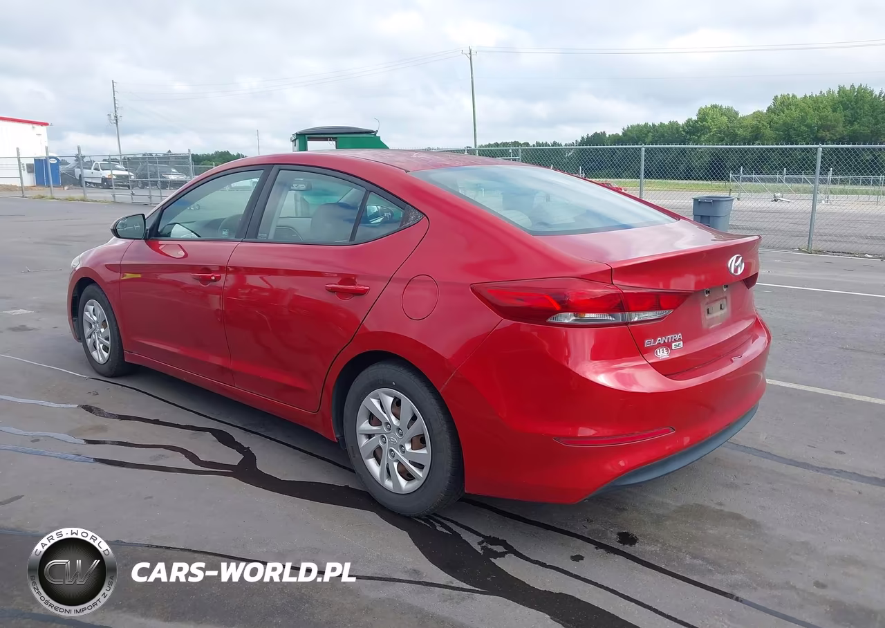 2018 Hyundai Elantra Se VIN:5NPD74LF7JH349567 - 3