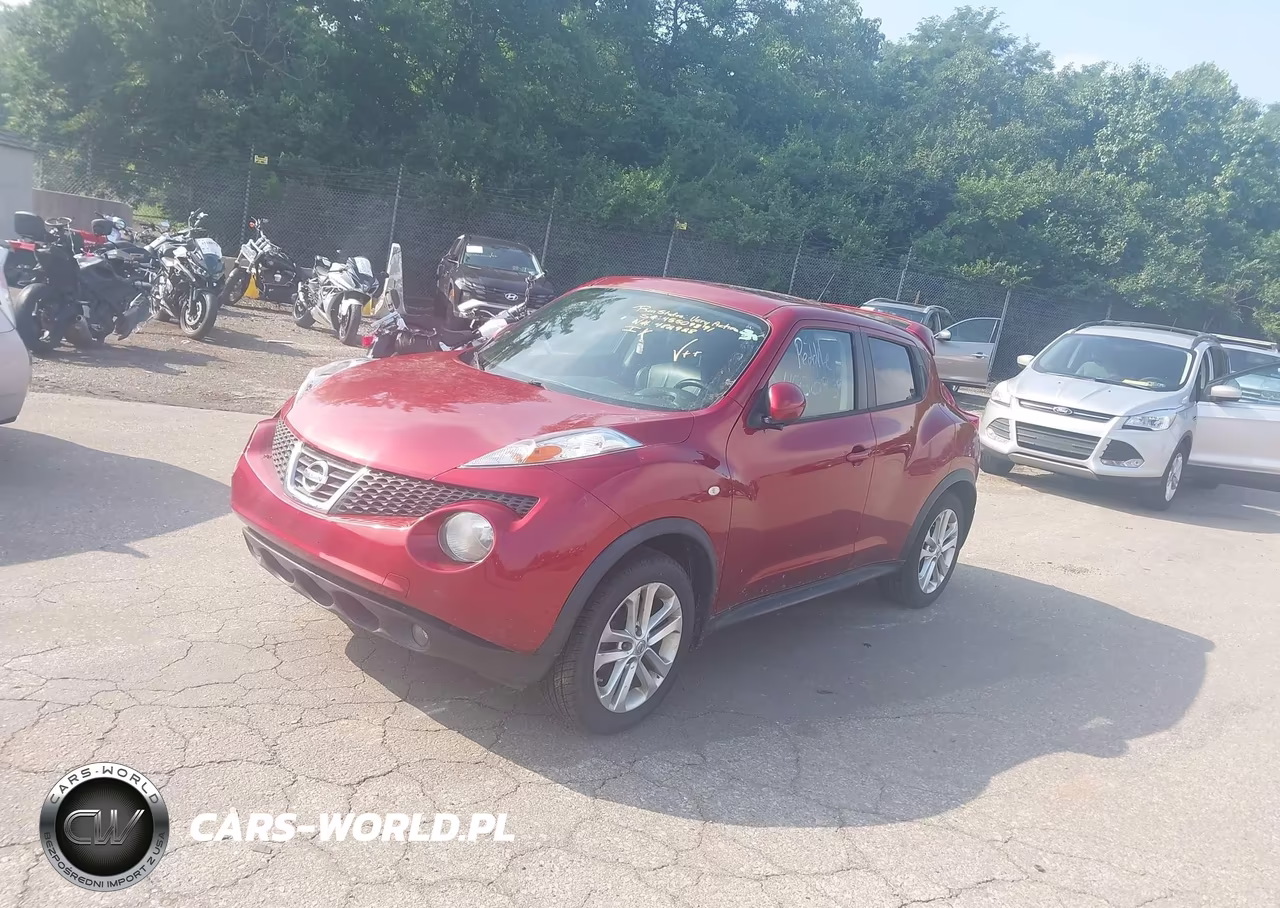 2014 Nissan Juke Sl VIN:JN8AF5MVXET482928 - 2