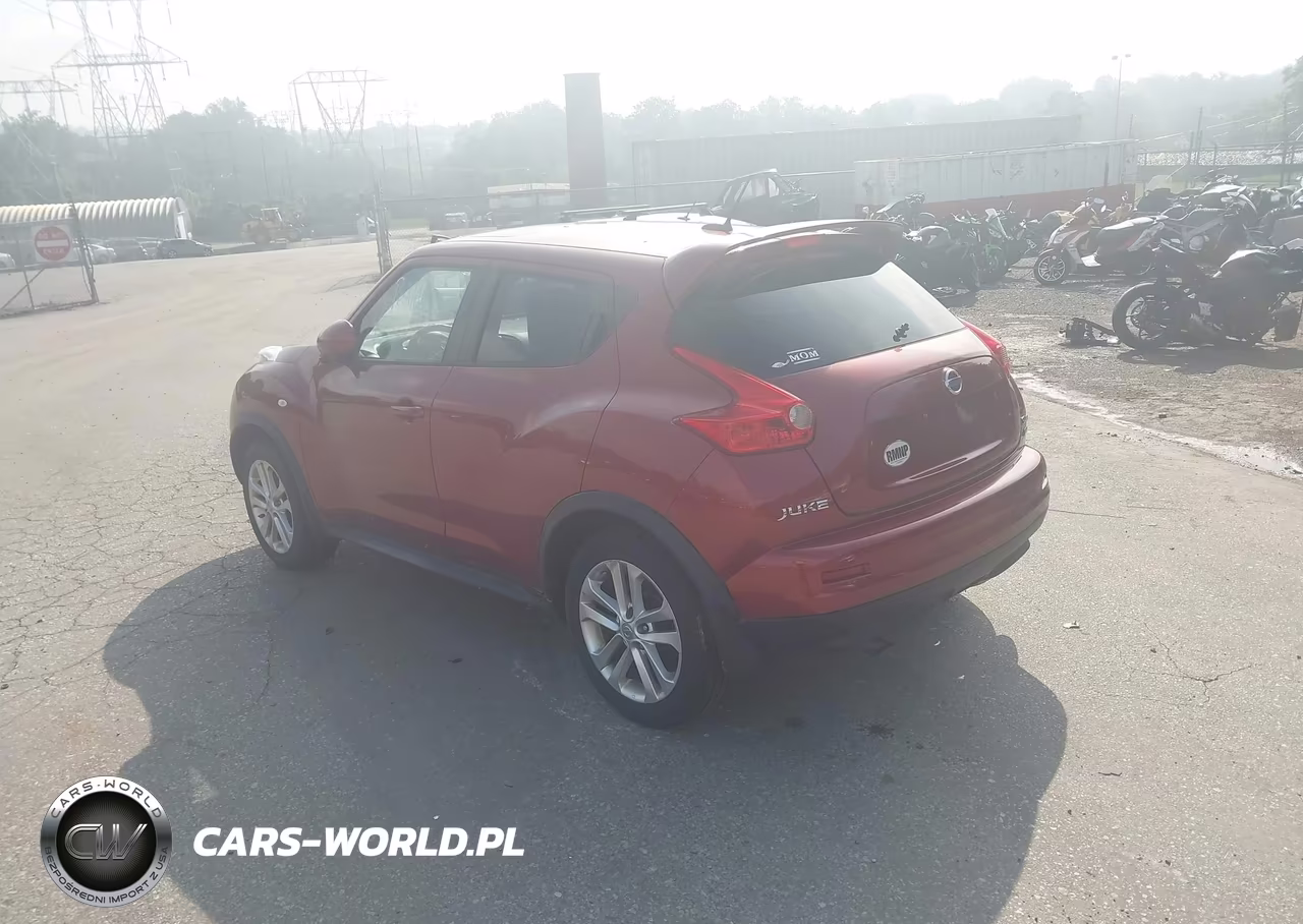 2014 Nissan Juke Sl VIN:JN8AF5MVXET482928 - 3