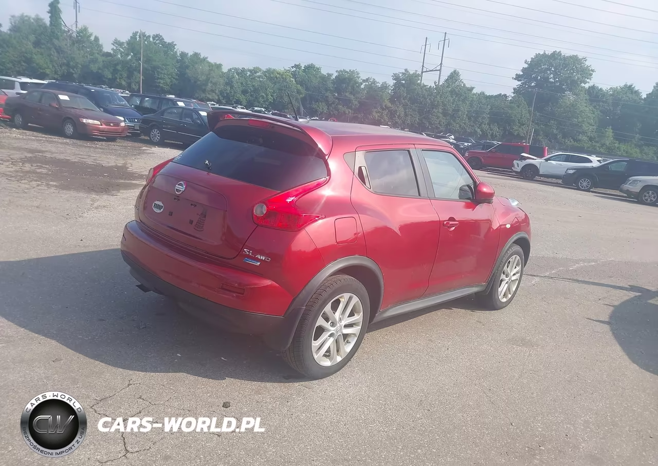 2014 Nissan Juke Sl VIN:JN8AF5MVXET482928 - 4