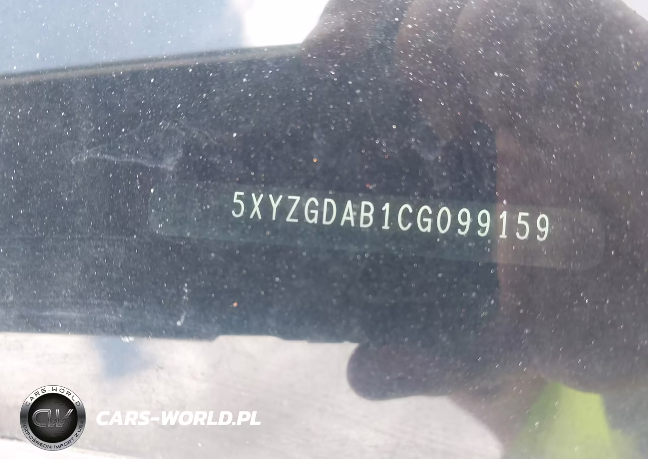 2012 Hyundai Santa Fe Gls VIN:5XYZGDAB1CG099159 - 9