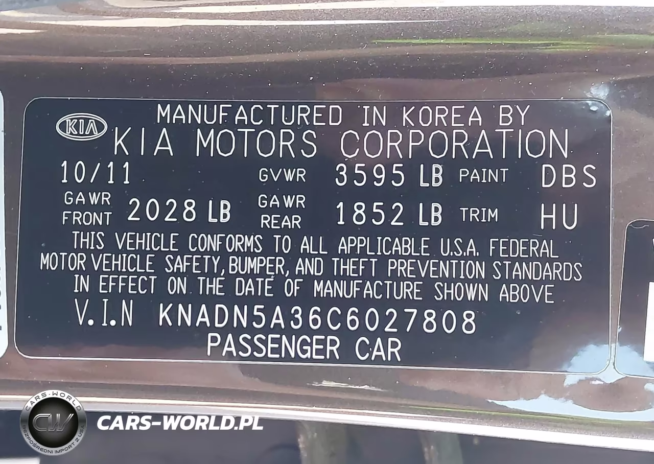 2012 Kia Rio5 Ex VIN:KNADN5A36C6027808 - 9
