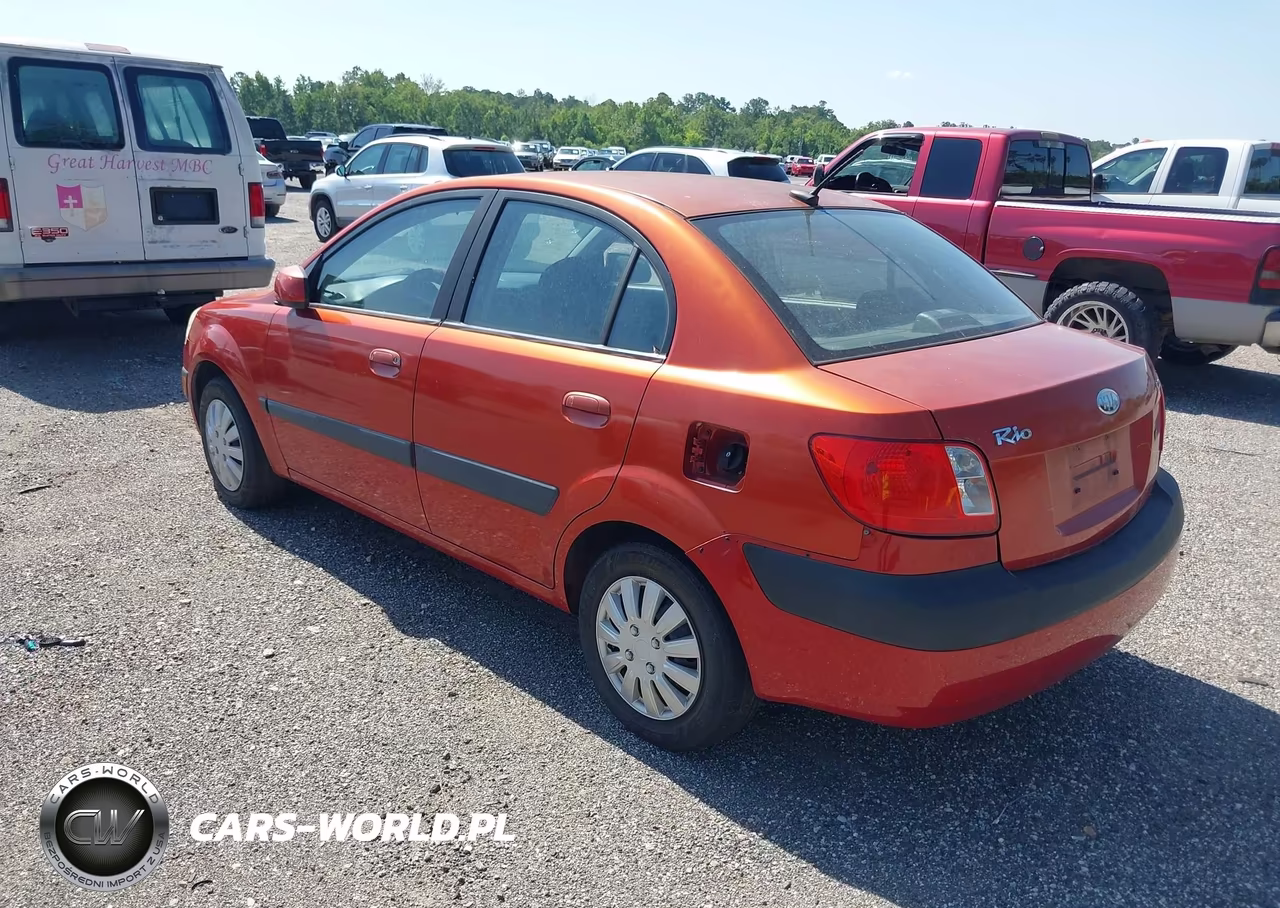 2009 Kia Rio Lx VIN:KNADE223496519260 - 3
