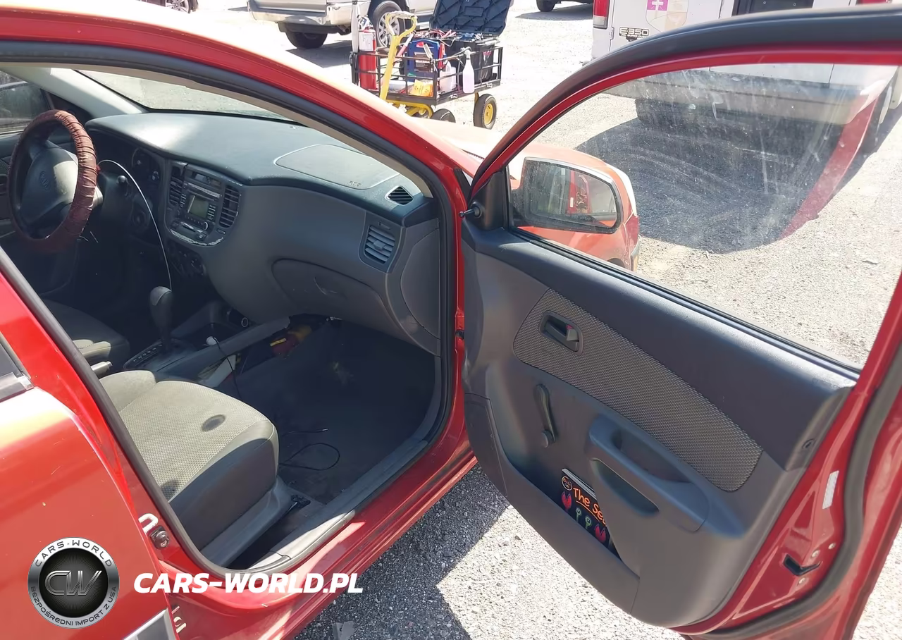 2009 Kia Rio Lx VIN:KNADE223496519260 - 5