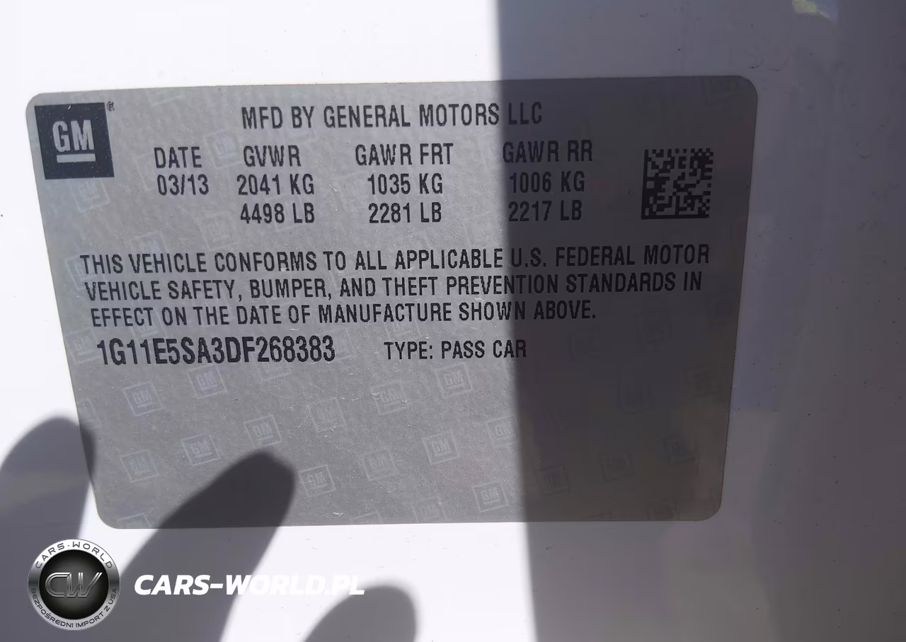 2013 Chevrolet Malibu 2Lt VIN:1G11E5SA3DF268383 - 9
