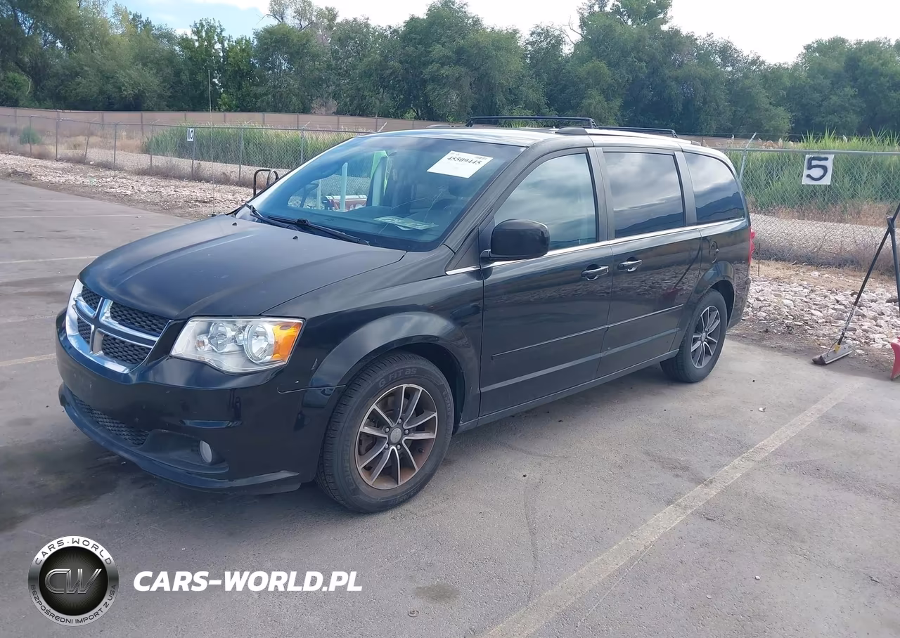 2017 Dodge Grand Caravan Sxt VIN:2C4RDGCG9HR545631 - 2