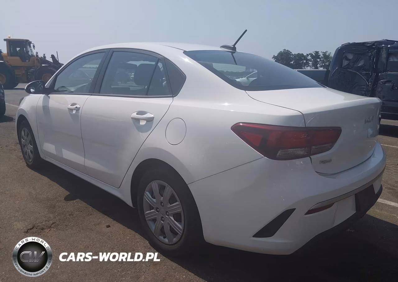 2022 Kia Rio S VIN:3KPA24AD2NE482167 - 3