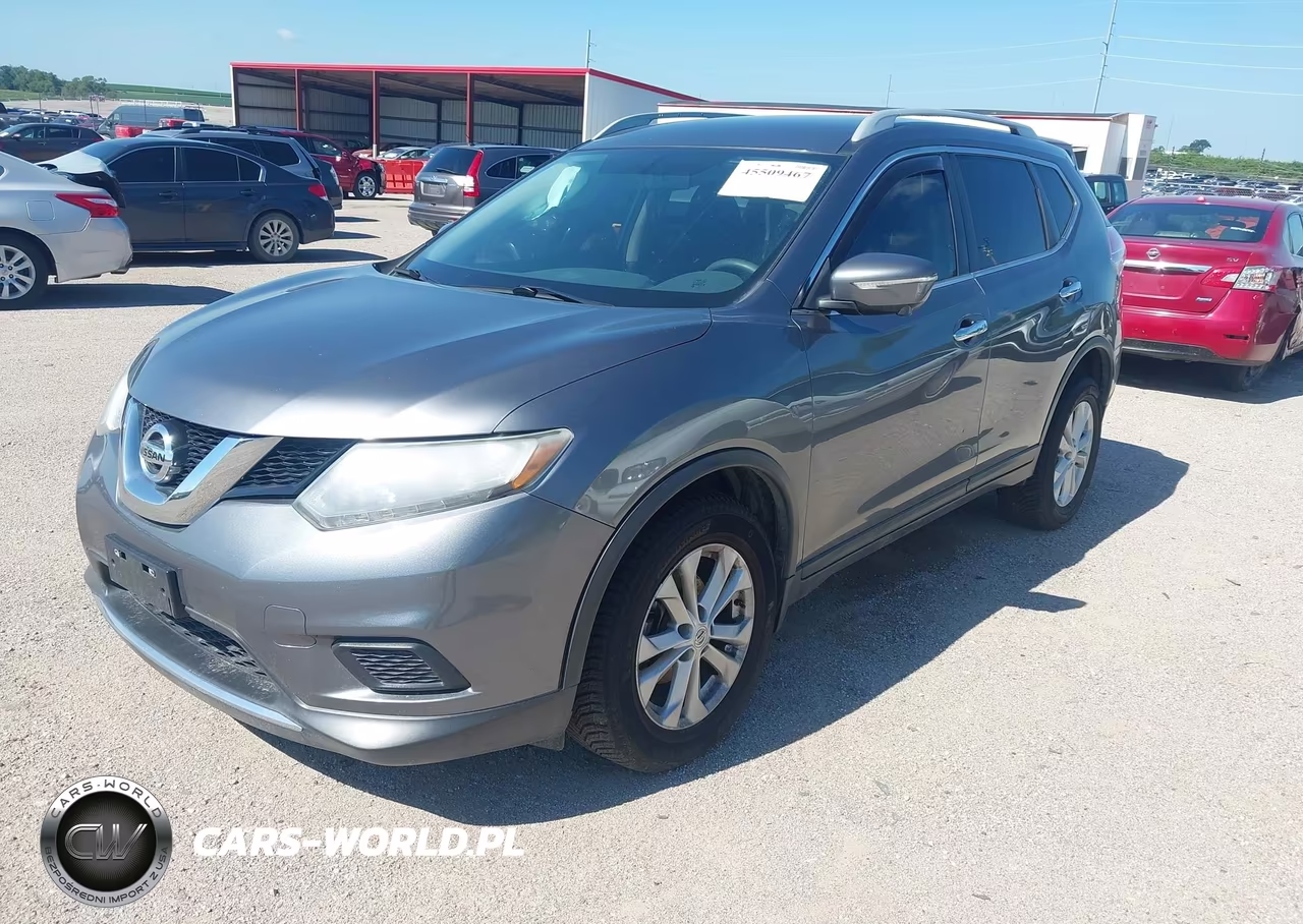 2014 Nissan Rogue Sv VIN:5N1AT2MV6EC806083 - 2