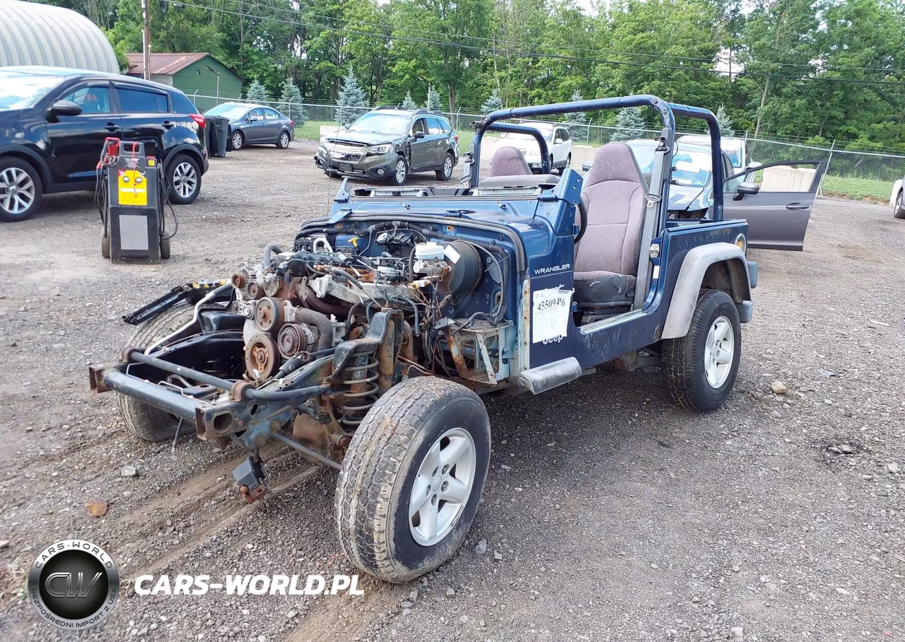 2002 Jeep Wrangler Sport VIN:1J4FA49SX2P704181 - 2