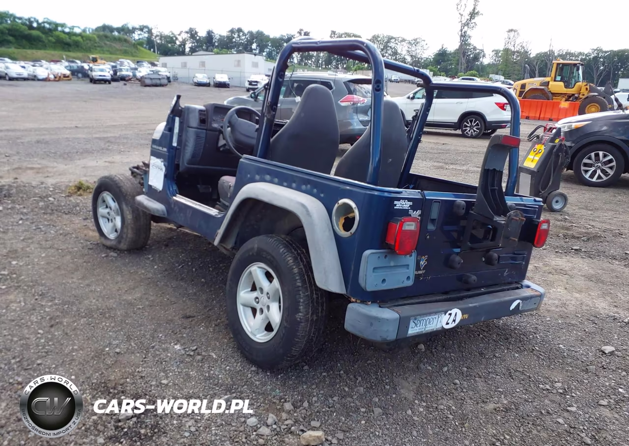 2002 Jeep Wrangler Sport VIN:1J4FA49SX2P704181 - 3