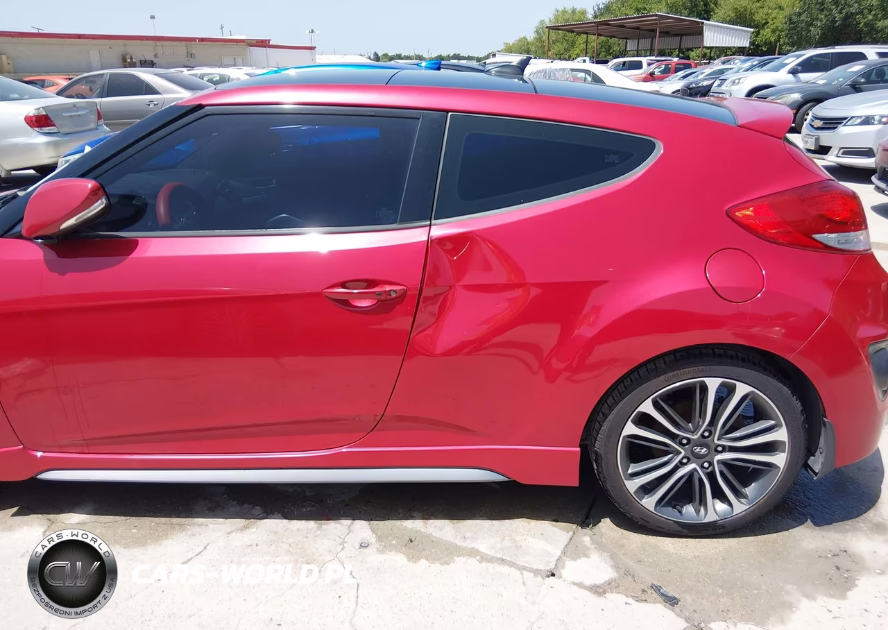 2016 Hyundai Veloster Turbo VIN:KMHTC6AE6GU257860 - 6