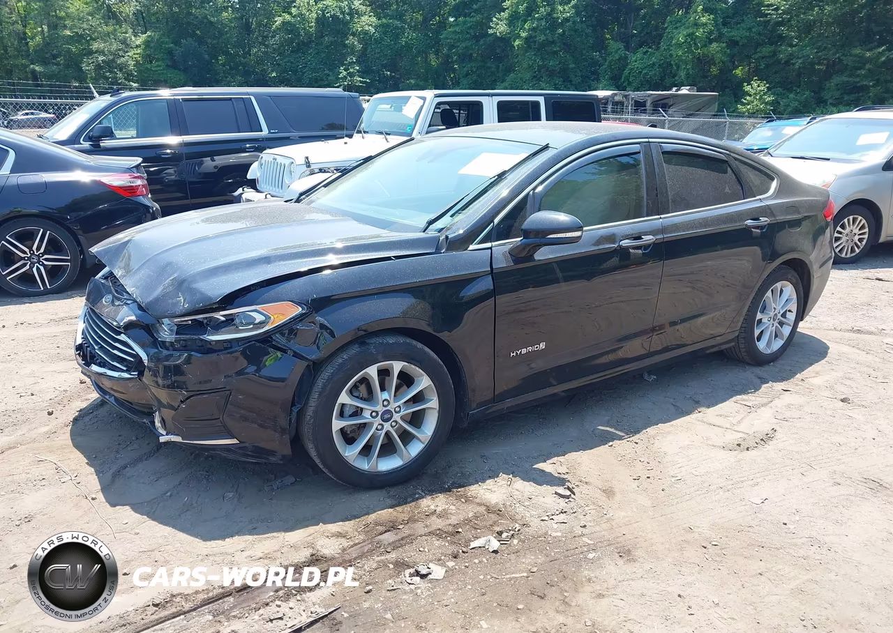 2019 Ford Fusion Hybrid Sel VIN:3FA6P0MU1KR190323 - 2