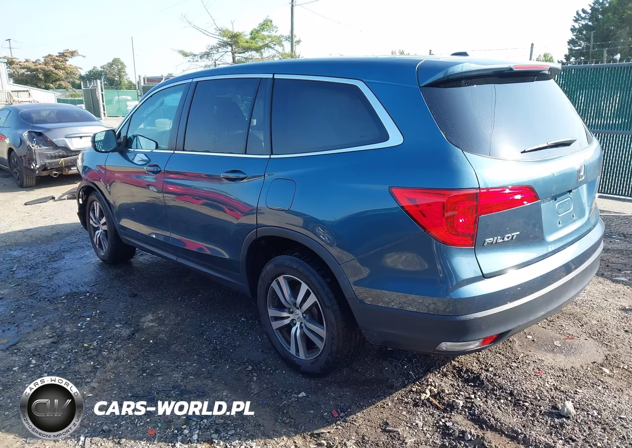 2018 Honda Pilot Ex-L VIN:5FNYF6H51JB031491 - 3