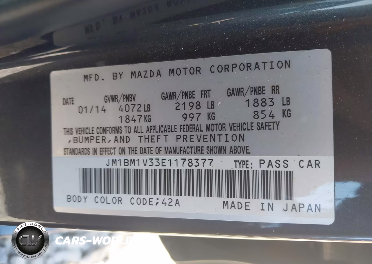 2014 Mazda Mazda3 S Touring VIN:JM1BM1V33E1178377 - 9