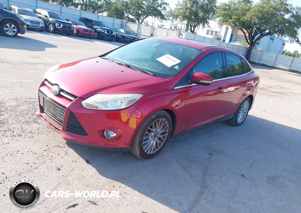 2012 Ford Focus Sel VIN:1FAHP3H28CL293130 - 2