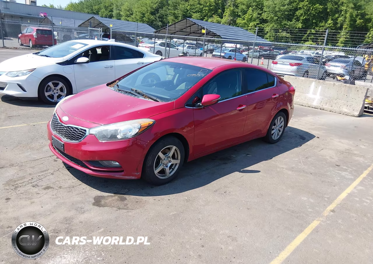 2014 Kia Forte Ex VIN:KNAFX4A82E5055543 - 2