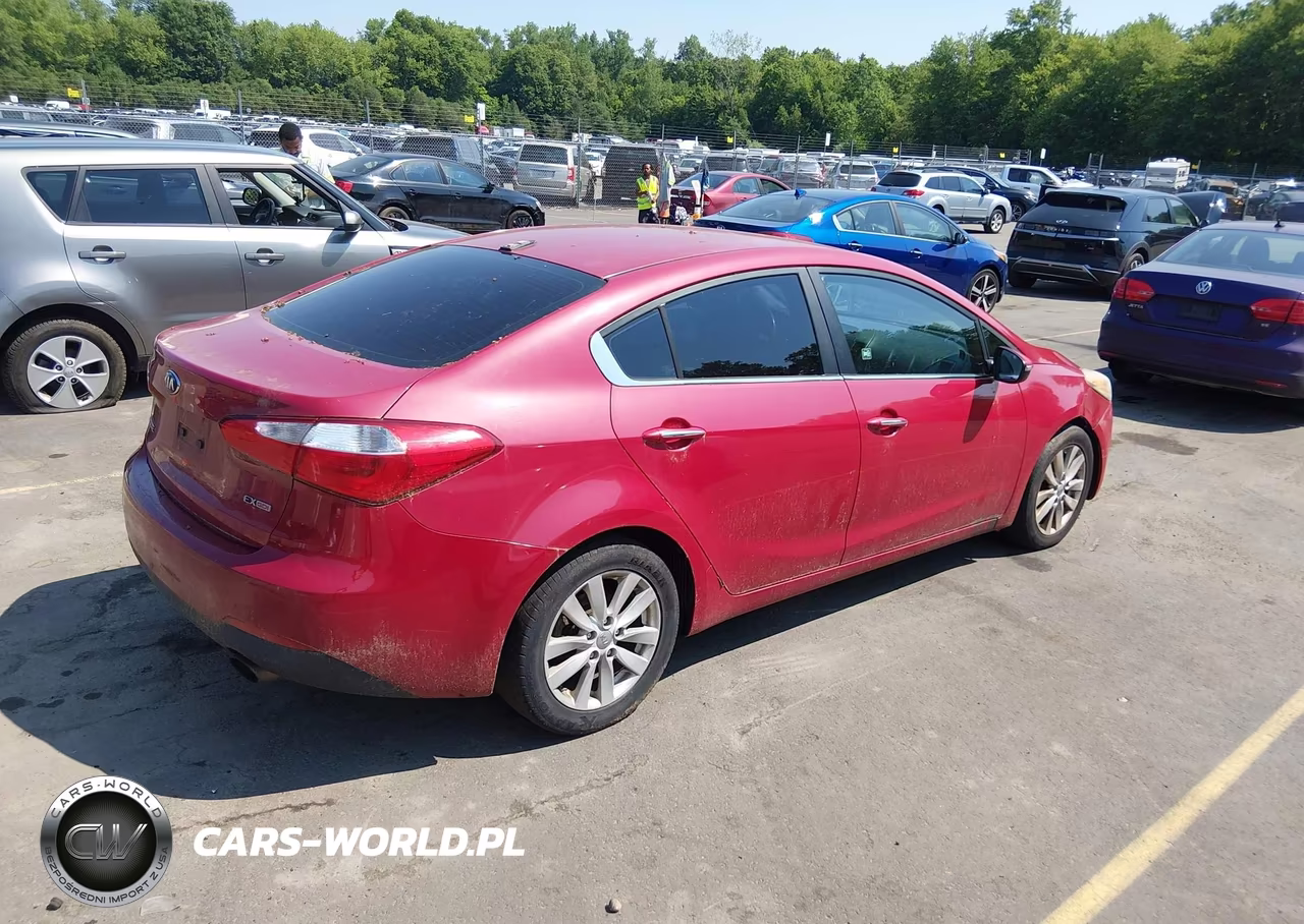 2014 Kia Forte Ex VIN:KNAFX4A82E5055543 - 4