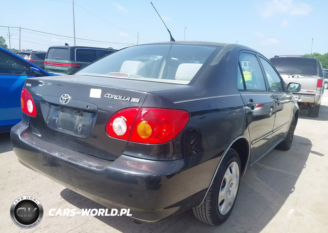 2004 Toyota Corolla Ce VIN:1NXBR32E44Z199668 - 4