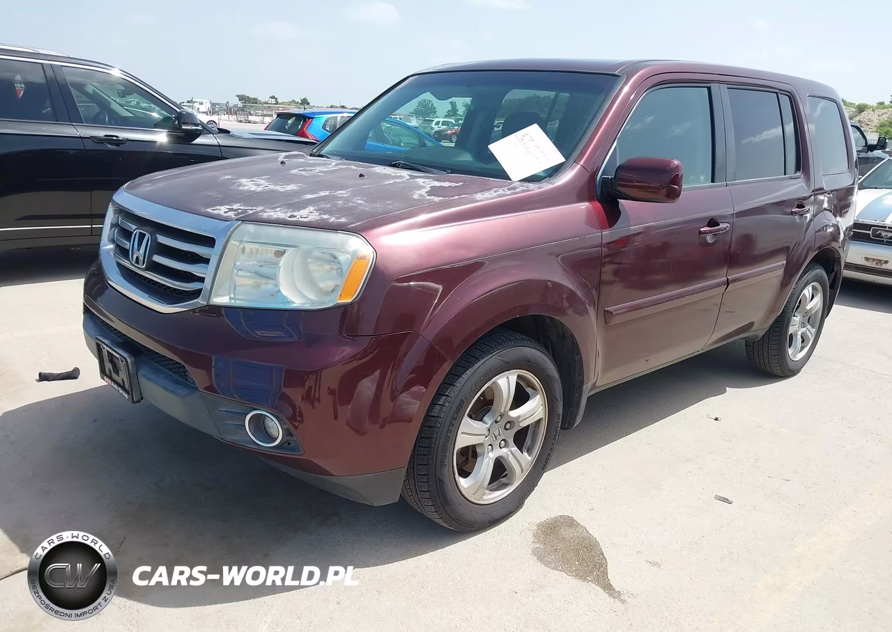 2012 Honda Pilot Ex-L VIN:5FNYF3H52CB038046 - 2