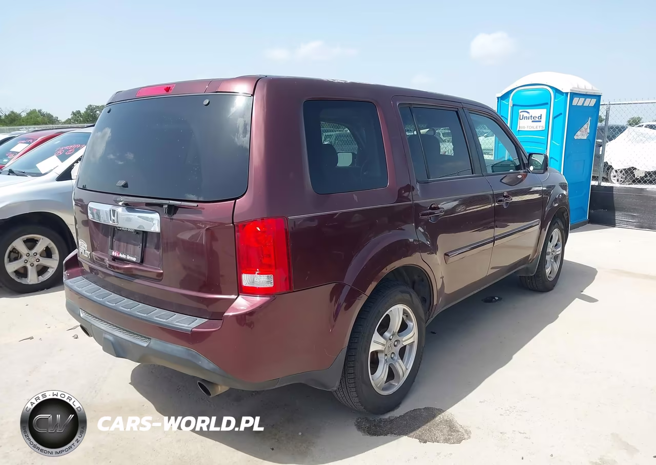 2012 Honda Pilot Ex-L VIN:5FNYF3H52CB038046 - 4