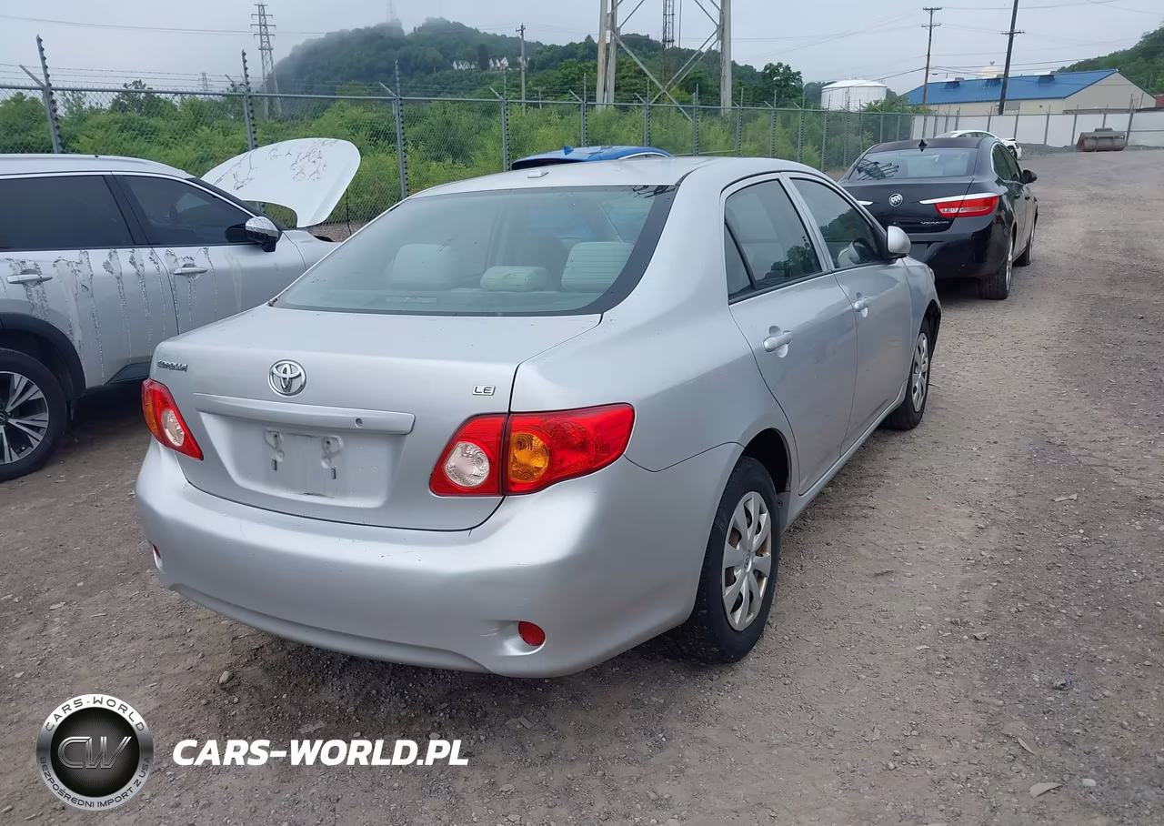 2009 Toyota Corolla Le VIN:1NXBU40E79Z154805 - 4