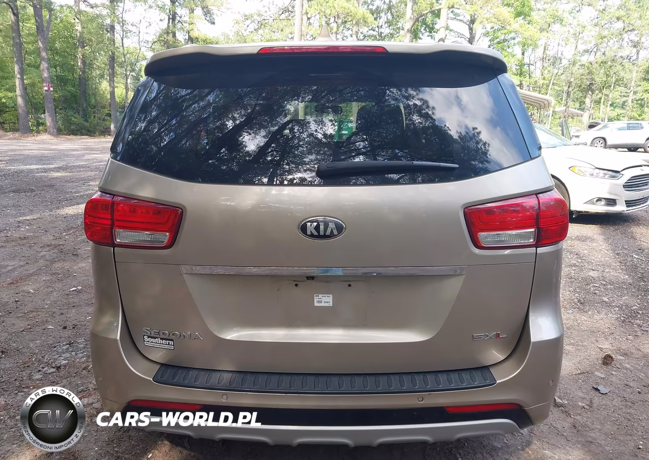 2015 Kia Sedona Sx Luxury VIN:KNDME5C16F6031585 - 16