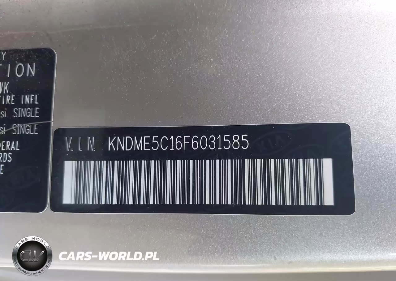 2015 Kia Sedona Sx Luxury VIN:KNDME5C16F6031585 - 9