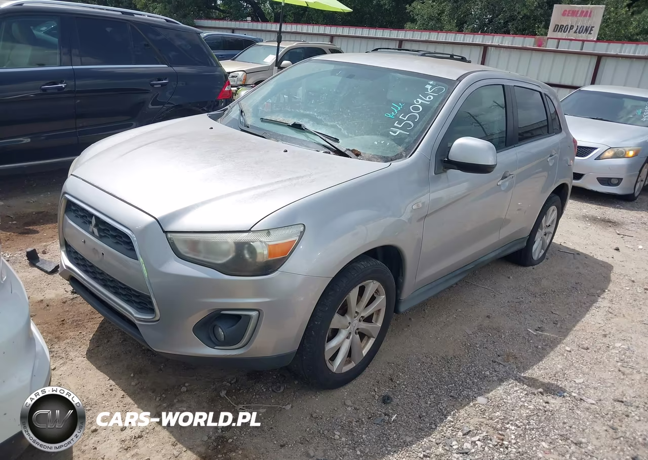 2013 Mitsubishi Outlander Sport Es VIN:4A4AP3AU4DE019557 - 2