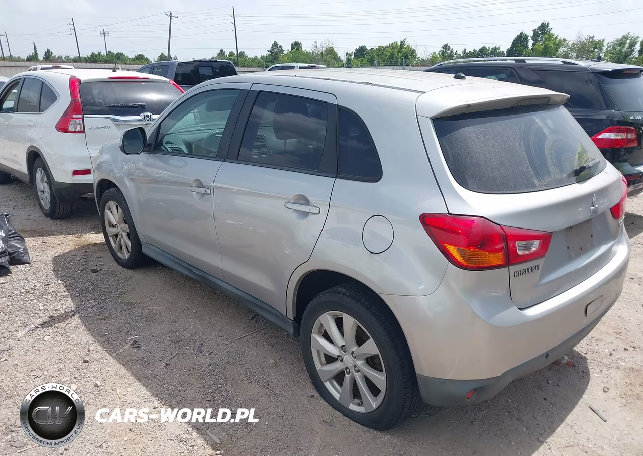 2013 Mitsubishi Outlander Sport Es VIN:4A4AP3AU4DE019557 - 3