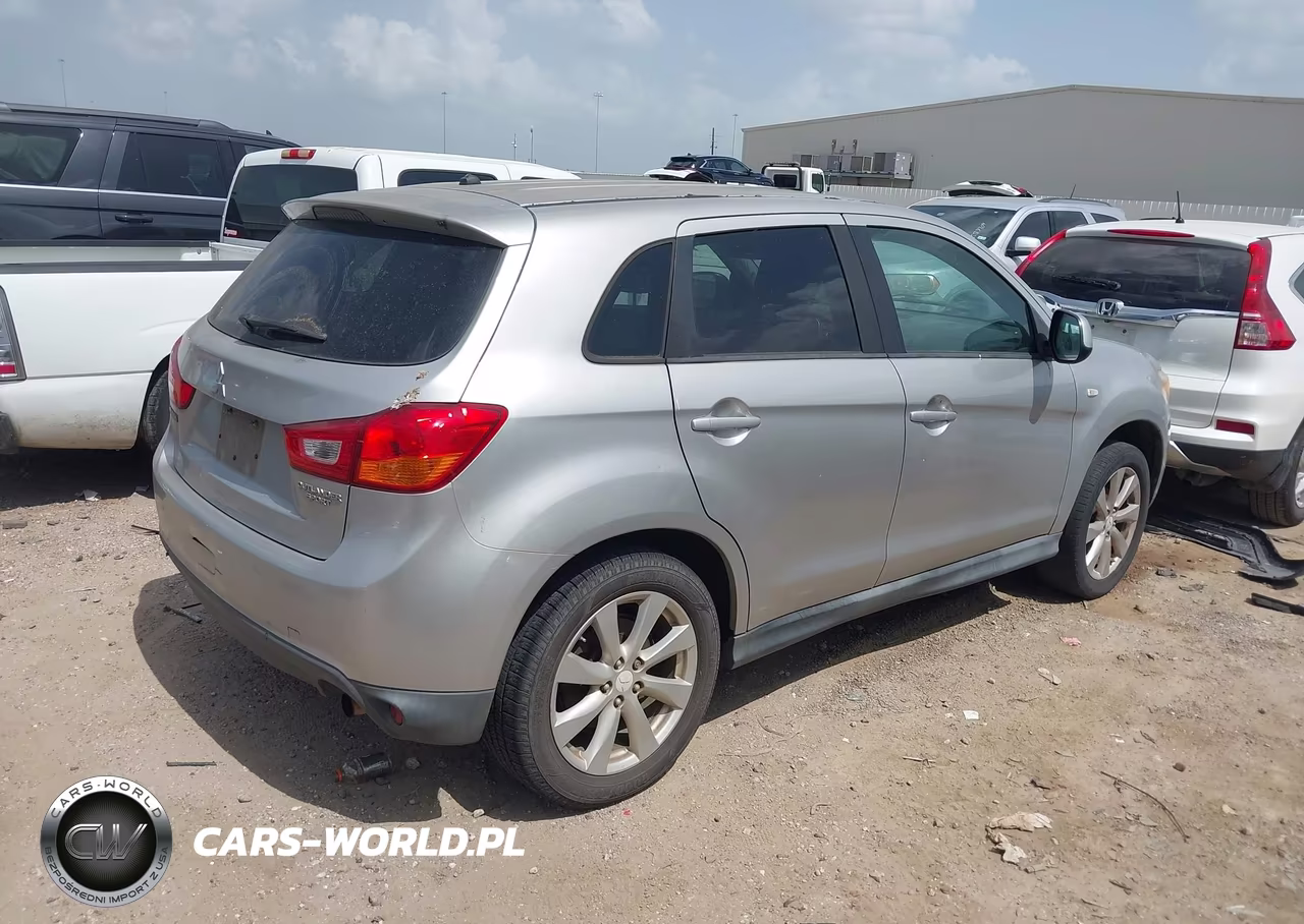 2013 Mitsubishi Outlander Sport Es VIN:4A4AP3AU4DE019557 - 4