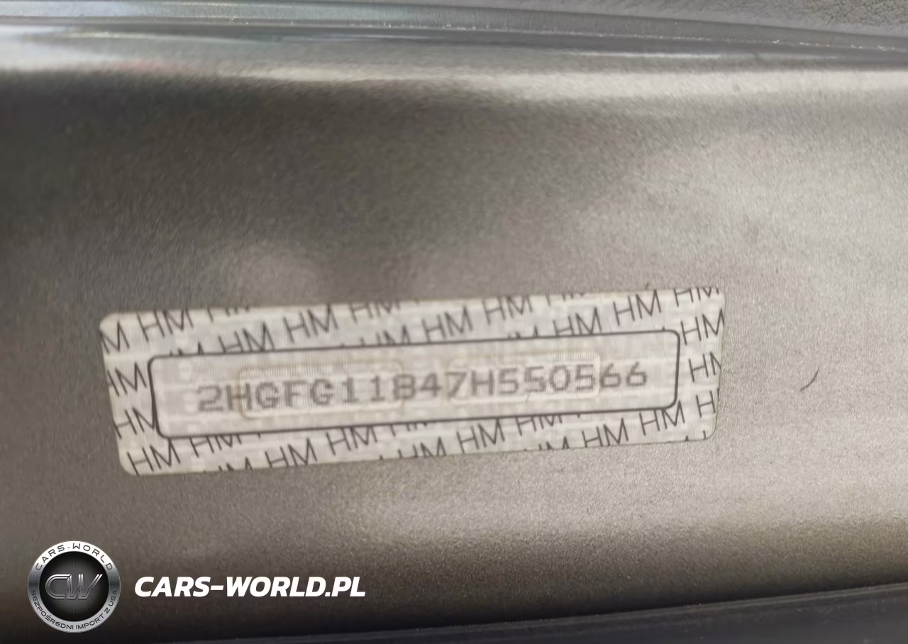 2007 Honda Civic Ex VIN:2HGFG11847H550566 - 9