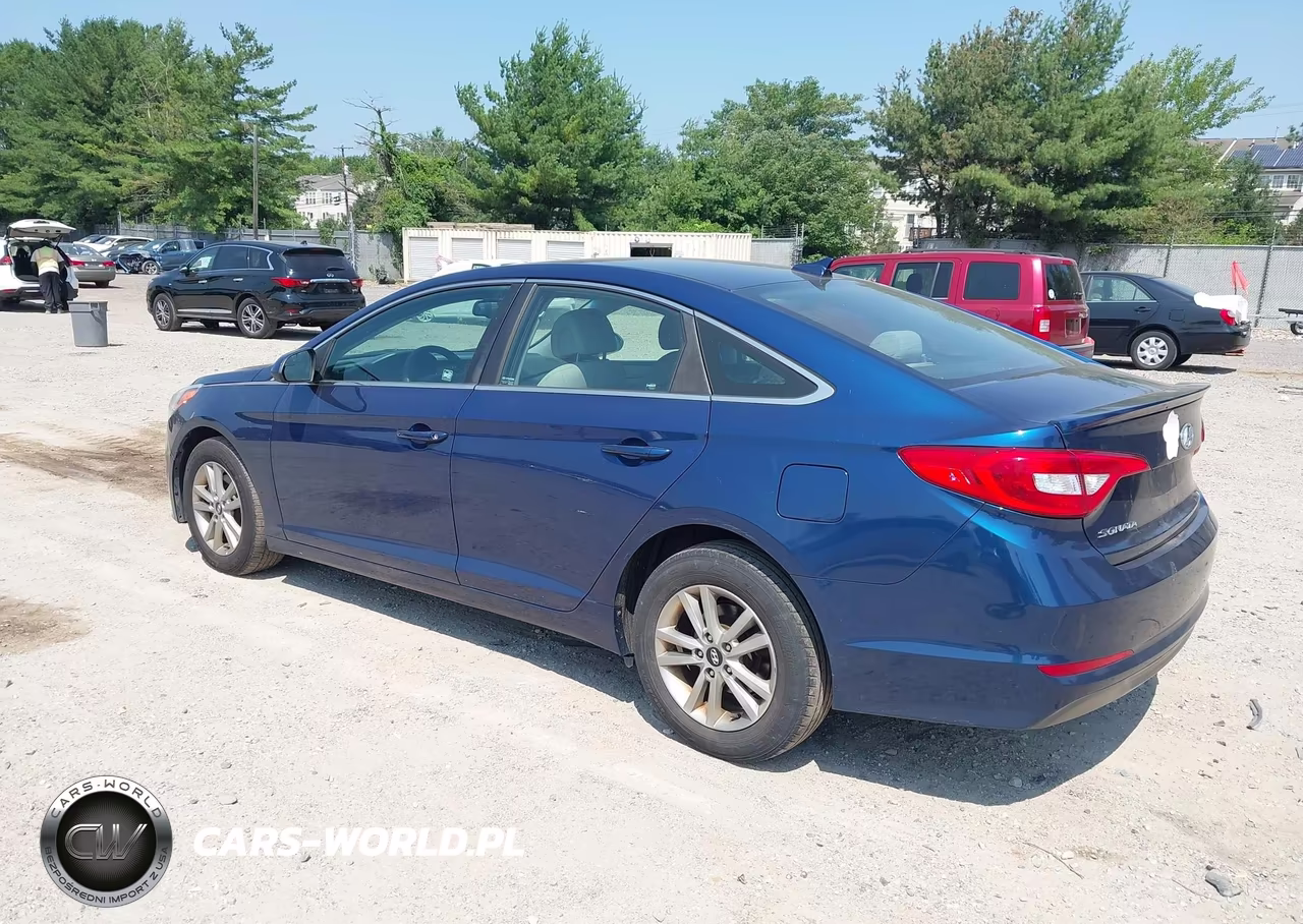 2016 Hyundai Sonata Se VIN:5NPE24AF1GH333251 - 3