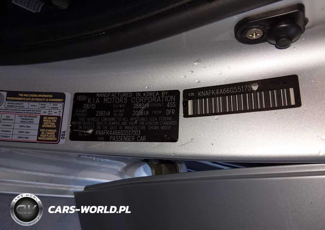2016 Kia Forte Lx VIN:KNAFK4A66G5517313 - 9