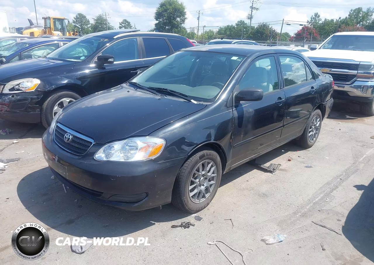 2008 Toyota Corolla Le VIN:2T1BR32E28C871511 - 2