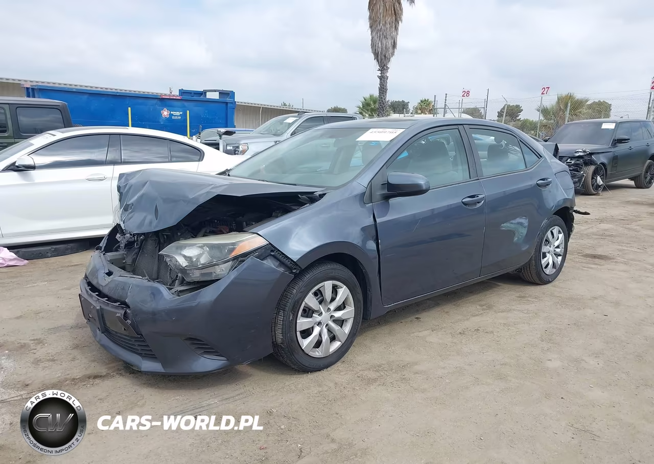 2016 Toyota Corolla Le VIN:5YFBURHE1GP473150 - 2