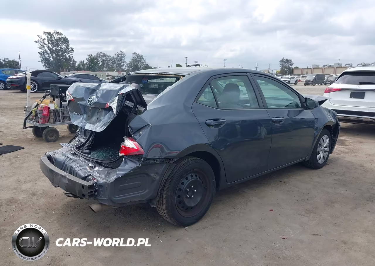 2016 Toyota Corolla Le VIN:5YFBURHE1GP473150 - 4