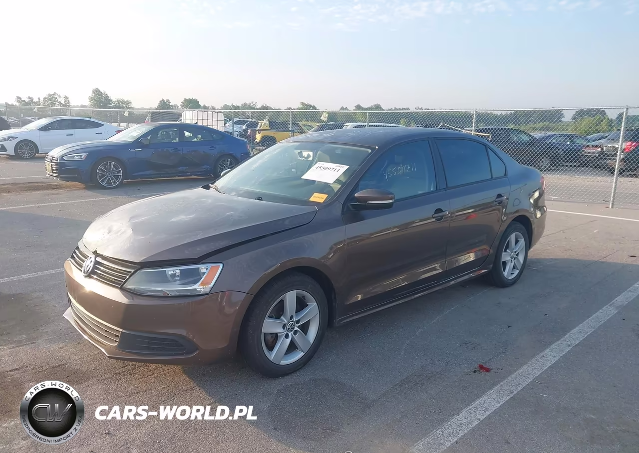 2012 Volkswagen Jetta 2.0L Tdi VIN:3VWLL7AJ9CM073192 - 2
