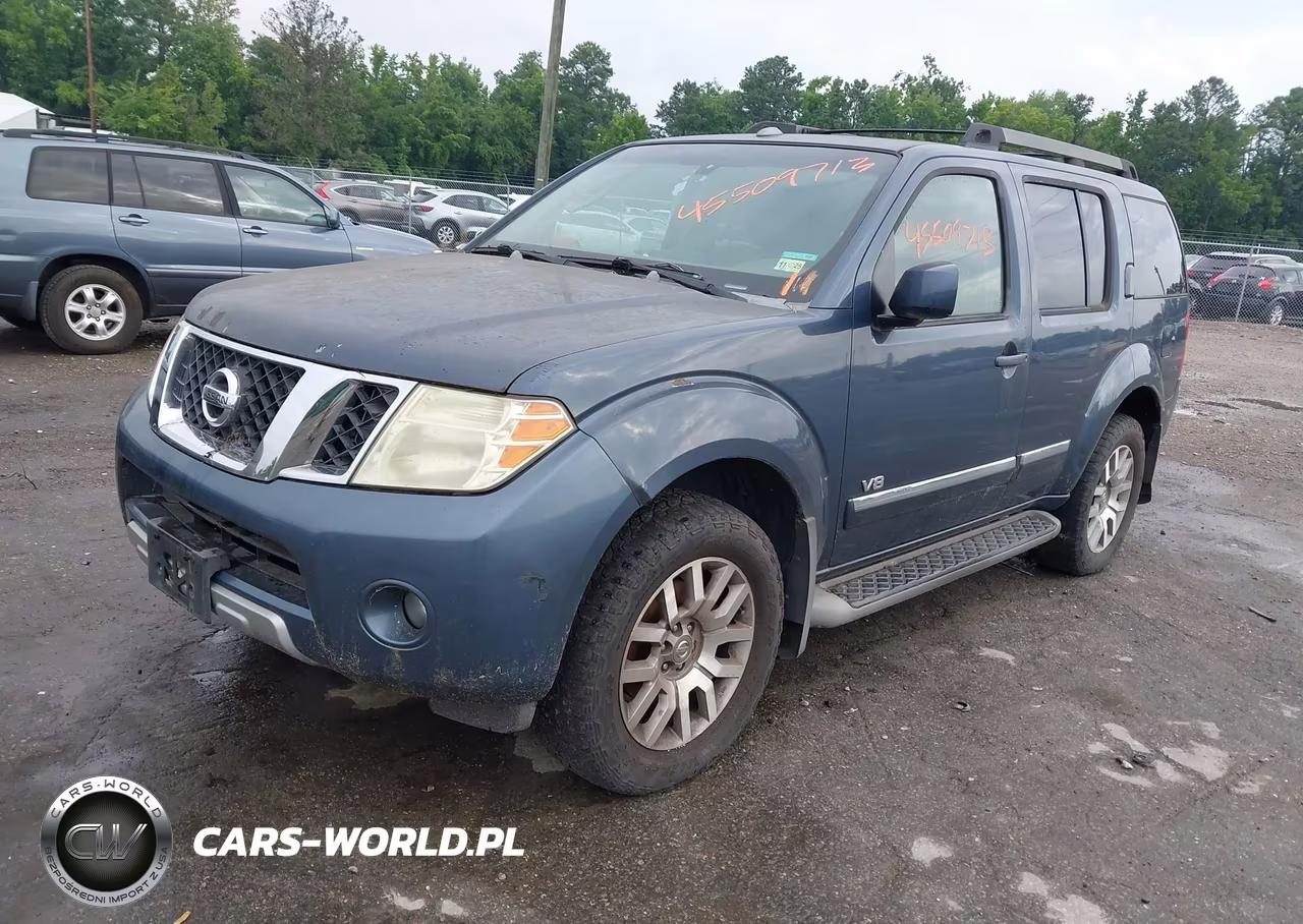 2008 Nissan Pathfinder Le V8 VIN:5N1BR18BX8C608303 - 2