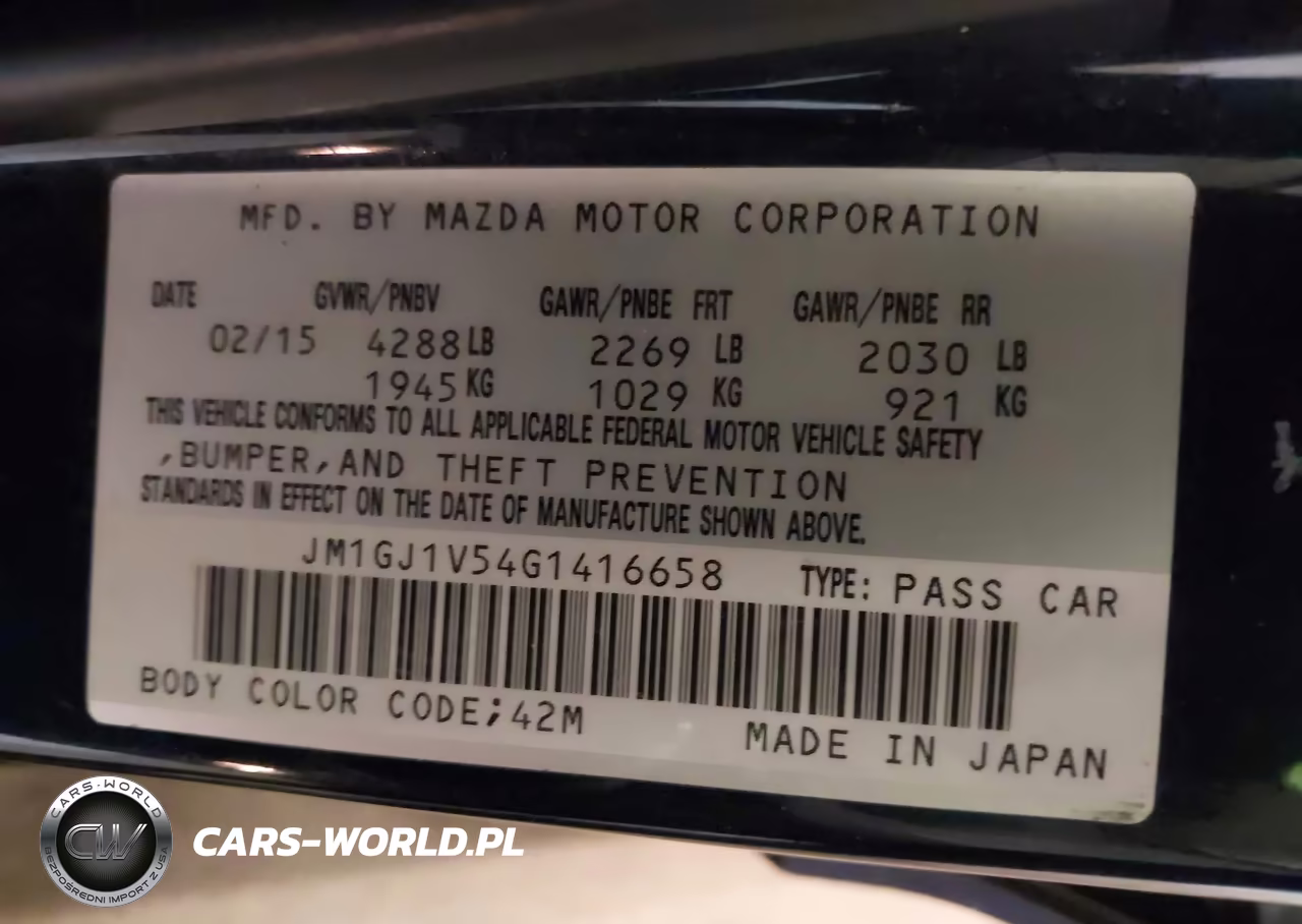 2016 Mazda Mazda6 I Touring VIN:JM1GJ1V54G1416658 - 9