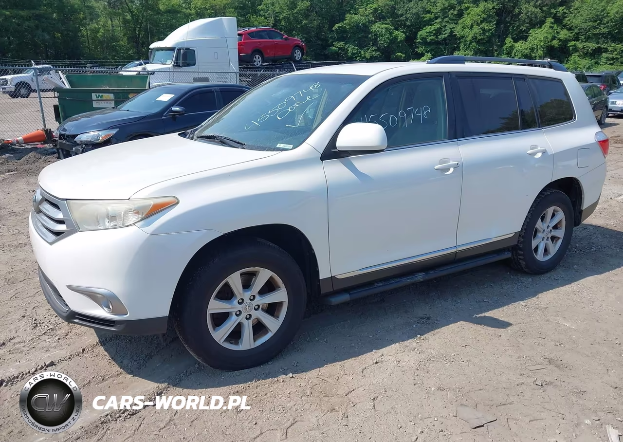 2012 Toyota Highlander Base V6 VIN:5TDBK3EH4CS159902 - 2