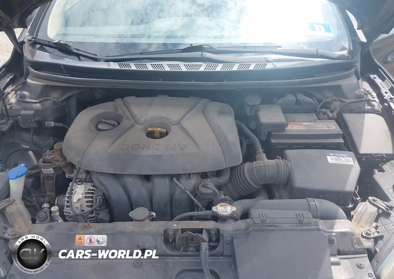 2012 Hyundai Elantra Gls (Ulsan Plant) VIN:KMHDH4AE4CU334309 - 10