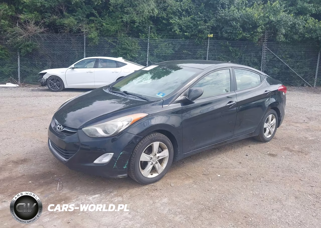 2012 Hyundai Elantra Gls (Ulsan Plant) VIN:KMHDH4AE4CU334309 - 2