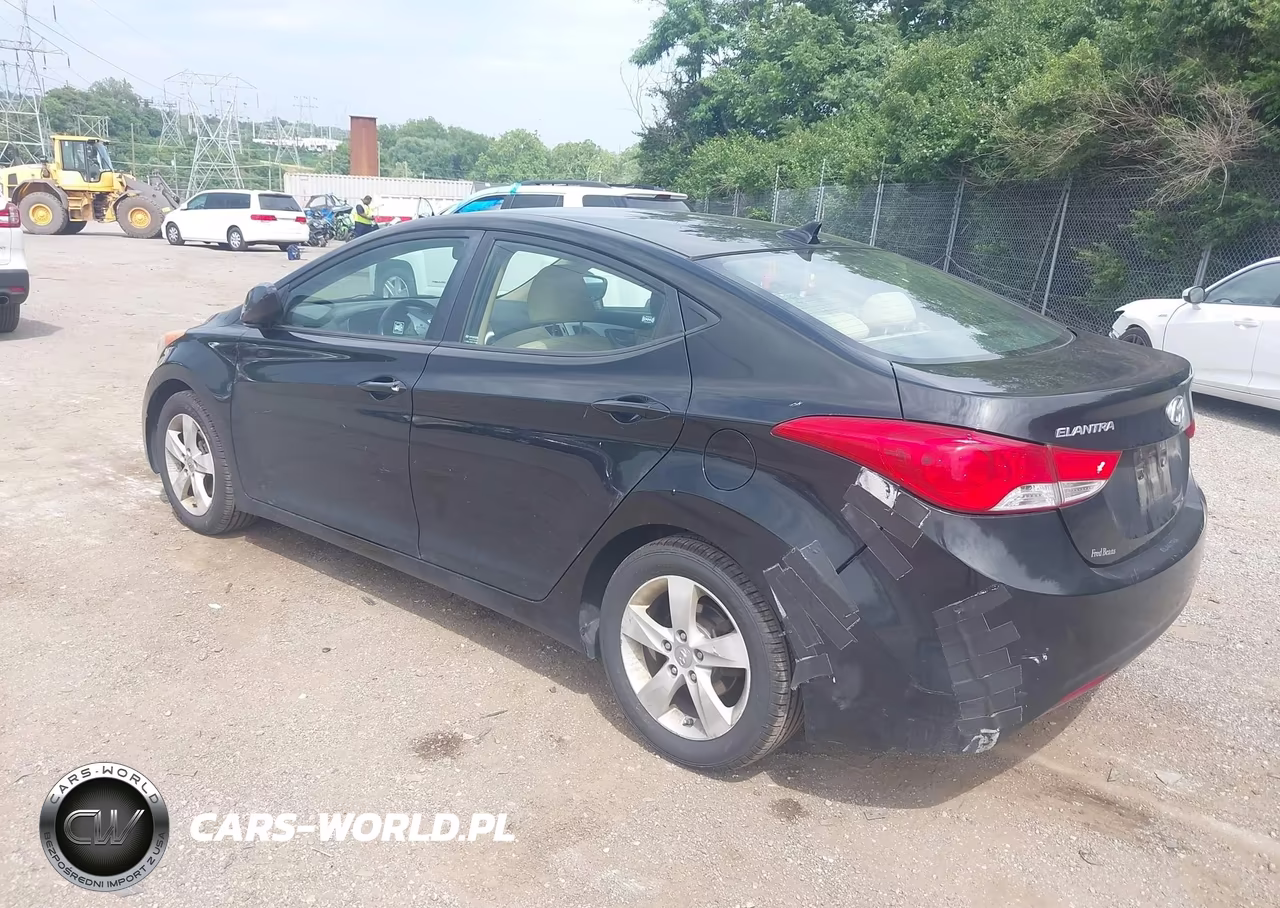 2012 Hyundai Elantra Gls (Ulsan Plant) VIN:KMHDH4AE4CU334309 - 3