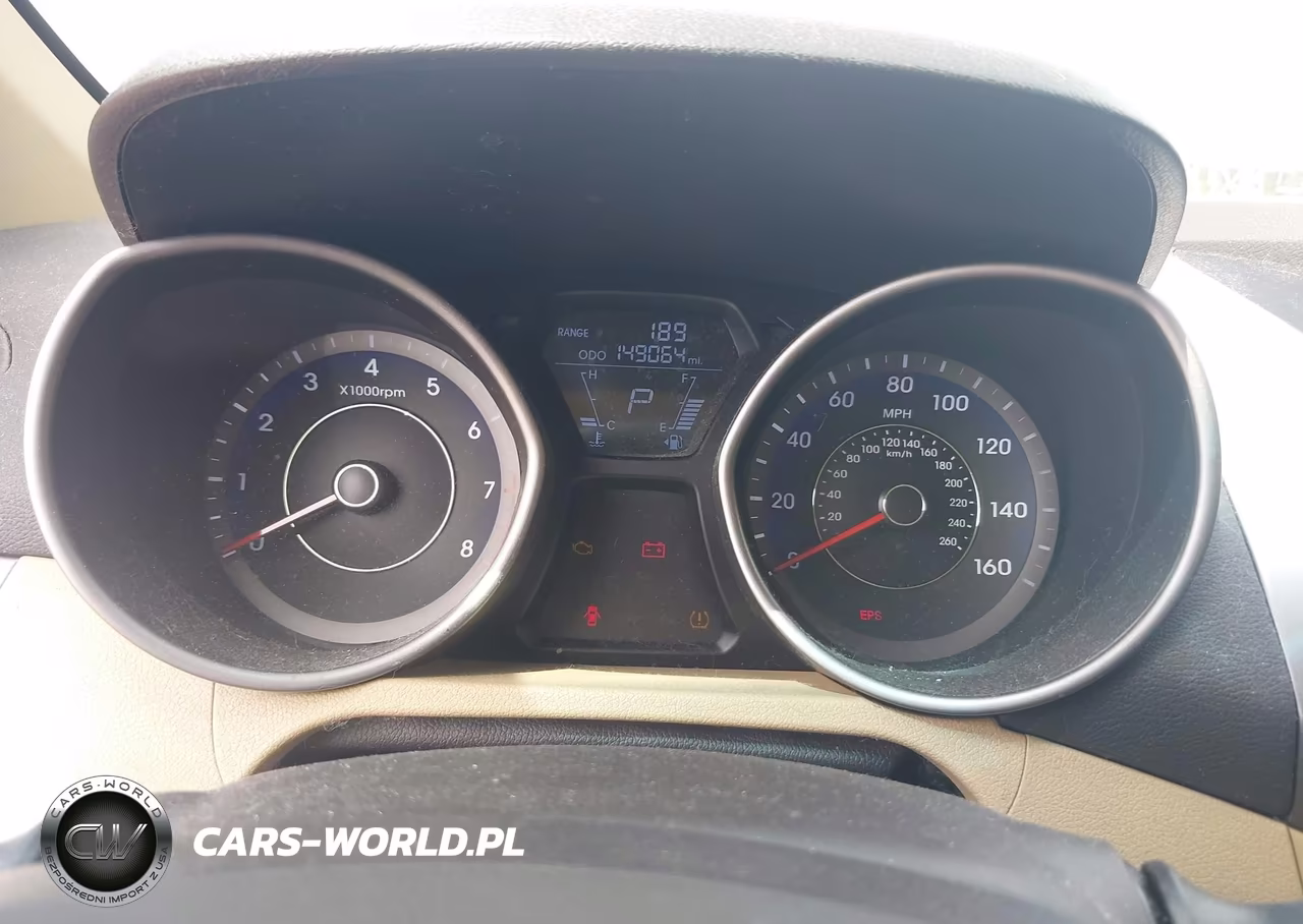 2012 Hyundai Elantra Gls (Ulsan Plant) VIN:KMHDH4AE4CU334309 - 7