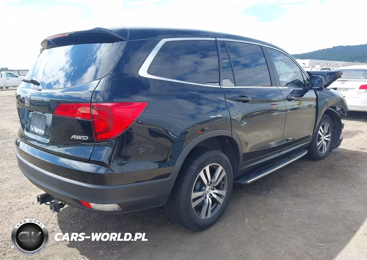 2017 Honda Pilot Ex-L VIN:5FNYF6H73HB006961 - 4