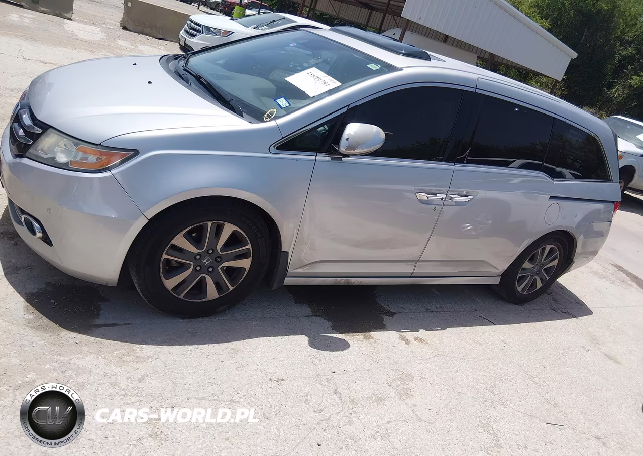 2015 Honda Odyssey Touring-Touring Elite VIN:5FNRL5H9XFB021981 - 2